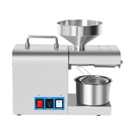 Маслопресс AKITAJP AKJP-100 шнековый электрический пресс для холодного и горячего отжима масла