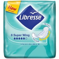  Libresse () Invisible Clip Super Wing, 5 , 8 ..