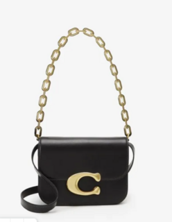 Coach Idol Bag - Brass/Black