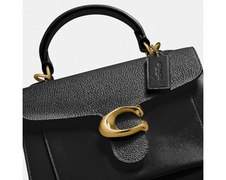 Coach Tabby Top Handle 20 In Mixed Leather