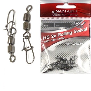     Namazu HS 2X ROLLING SWIVELS WITH NICE SNAP, ..