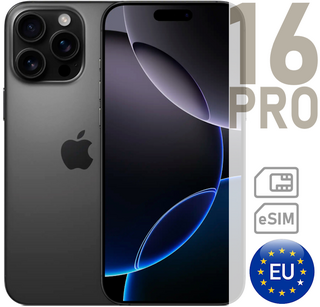  Apple iPhone 16 Pro 512 , Black Titanium, nano Sim+eSim ()..