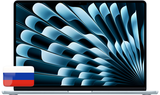  Apple MacBook Air 15 (2025) Apple M4, 16GB, SSD 256GB, Sky Blue ( RS/A), MC7A4