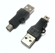  .USB A - .mini  5p  