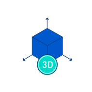  3D 