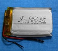  Li-Po  500mAh  LP402440 3.7