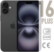  Apple iPhone 16 Plus 512GB, Dual nano Sim+eSim, Black