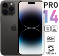  Apple iPhone 14 Pro 128 , (2 E-Sim), Space Black