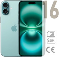  Apple iPhone 16 256Gb, Teal (), Sim+eSim