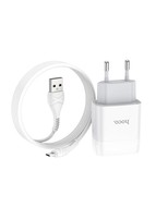   C73A Glorious Dual Port Charger Set MicroUSB Hoco..