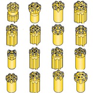   (Drill bits)  Atlas Copco/Epiroc, Sandvik, Mitsubishi..