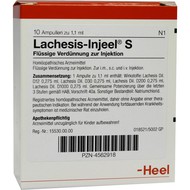 Lachesis Injeel s Ampullen 10 St