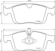   VOLVO XC60 08- . BREMBO P86026