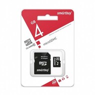 Smart Buy micro SDHC 4GB Class10 (  SD)