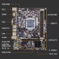   Intel H61 LGA 1155 (/)   Core i7/i5/i3, ..